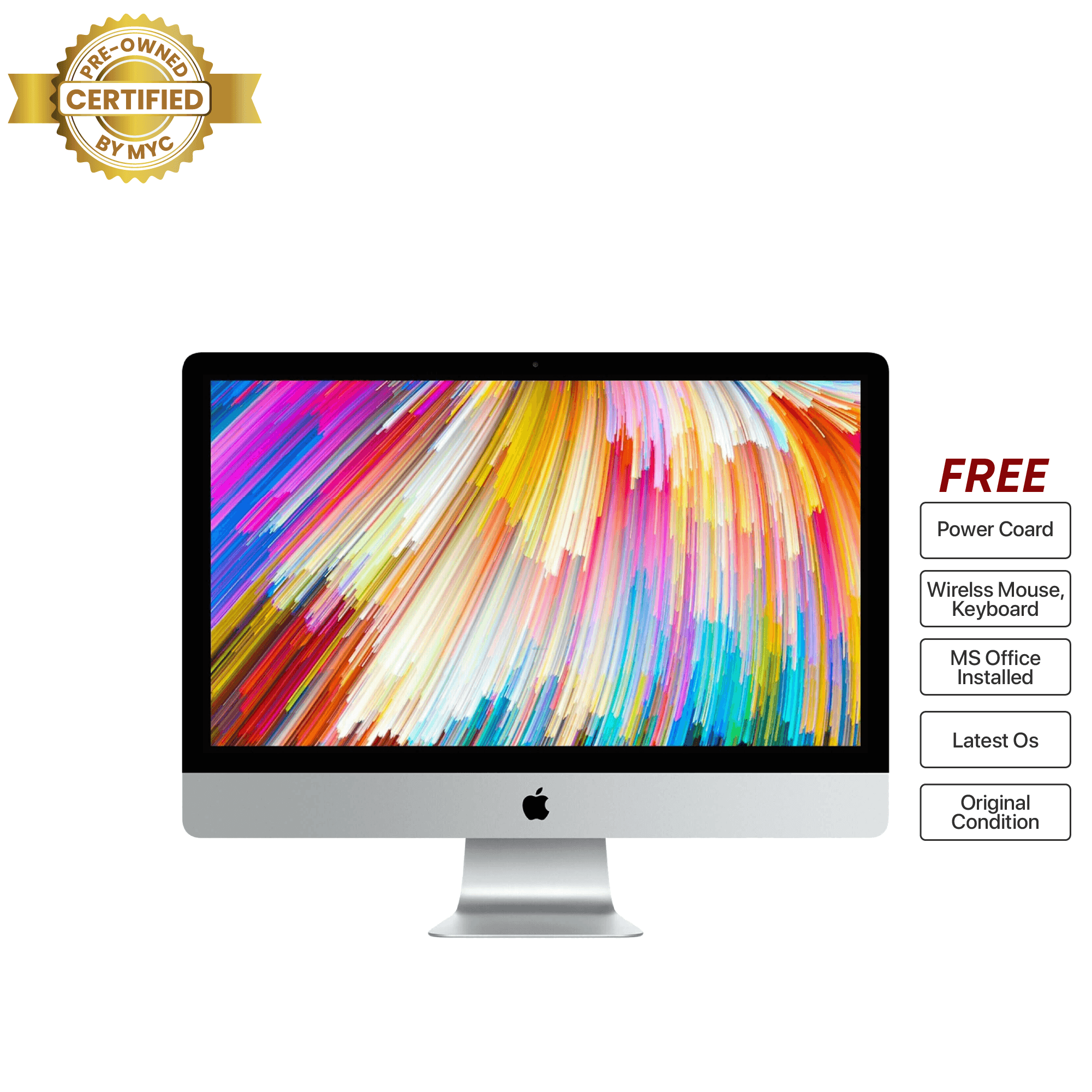 iMac A1419 MK472J/A (Retina 5K,27-inch, Late 2015) CPU 3.2GHz Core